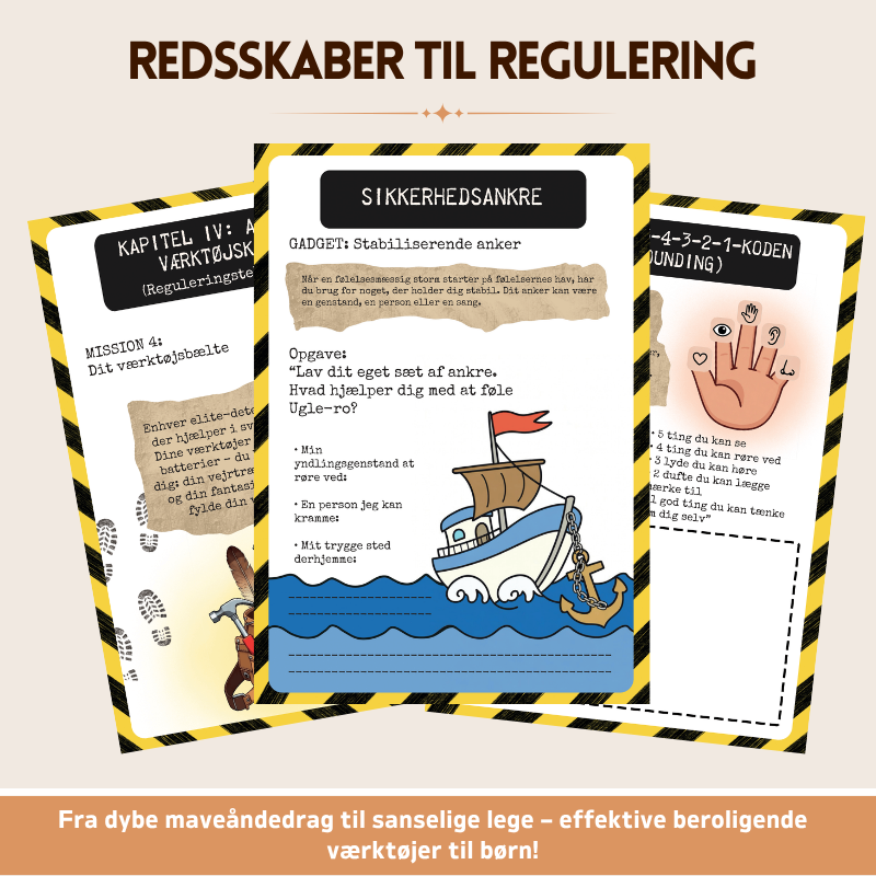 Polyvagal Teori for Børn – Øvelsesbog til regulering af nervesystemet | Redskab til følelsesregulering